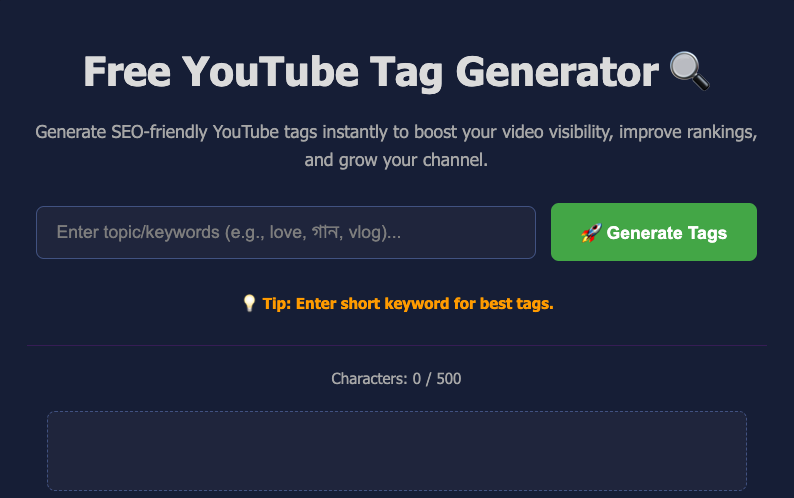 taggenerator.tools placeholder