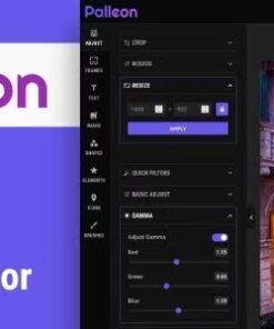 Palleon - Javascript Image Editor (By egemenerd)