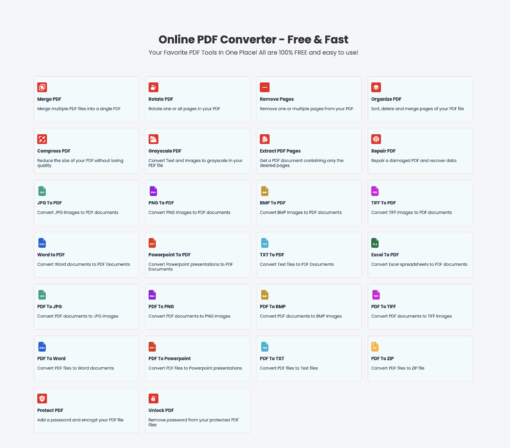 PDF Tools